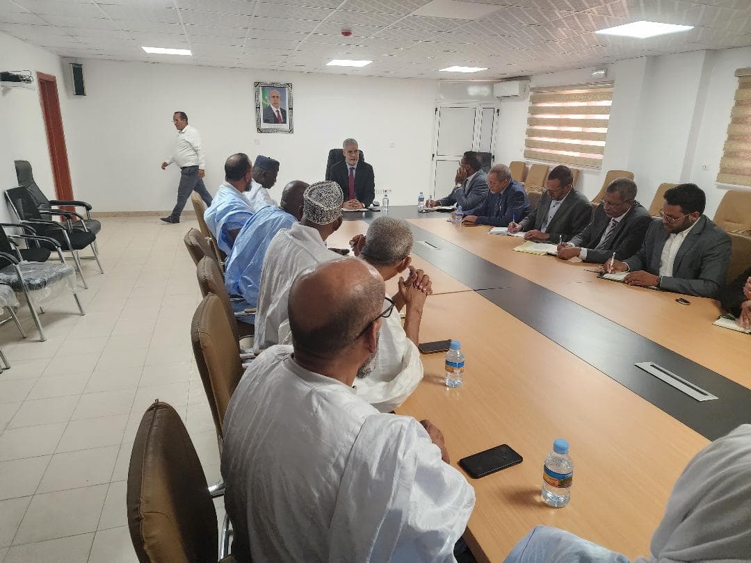 Rencontre De la Fédération Mauritanienne de l’Agriculture avec Monsieur le Ministre de l’Agriculture et de la Souveraineté Alimentaire — photo 1